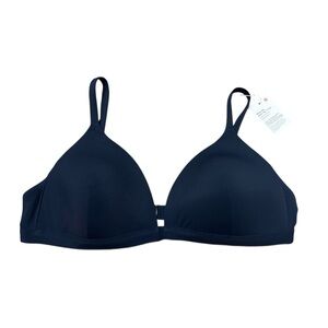 Lululemon Waterside Swim Bikini Top *C Cup Size 12 True Navy New with tags